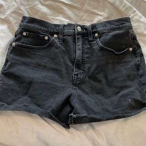 Black Size 28 Madewell Denim Shorts